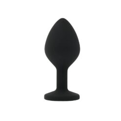 Toosh Black Silicone Butt Plug Medium